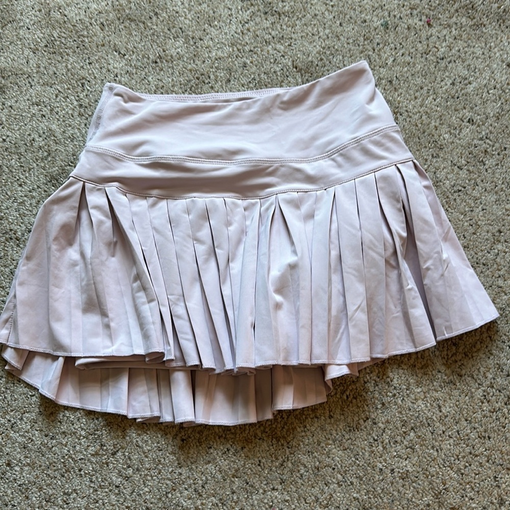 small pink skirt